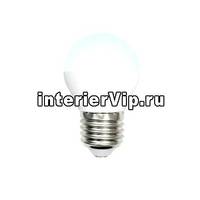 Лампа светодиодная (10218) E27 6W 3000K матовая LED-G45-6W/WW/E27/FR/O