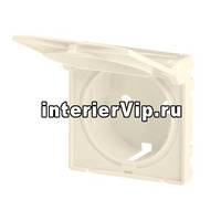 Лицевая панель Legrand Valena Life розетки с/з слоновая кость 754841