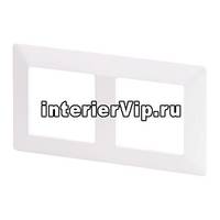Рамка 2-постовая Legrand Valena Life Белая 754002