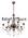 Подвесная люстра Toplight Kelli TL5680D-07PG