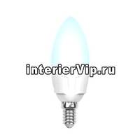 Лампа светодиодная (10213) E14 6W 4500K матовая LED-C37-6W/NW/E14/FR/O