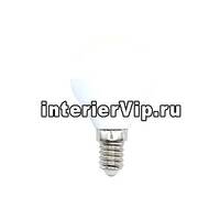 Лампа светодиодная (10217) E14 6W 3000K матовая LED-G45-6W/WW/E14/FR/O