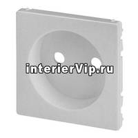 Лицевая панель Legrand Valena Life розетки б/з алюминий 754972