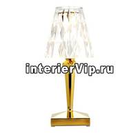 Kartell 9145/GG - Светильник настольный Battery (золотой) метализированный